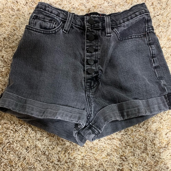 Urban outfitters BDG black/grey jean shirts size 25 - Picture 1 of 3